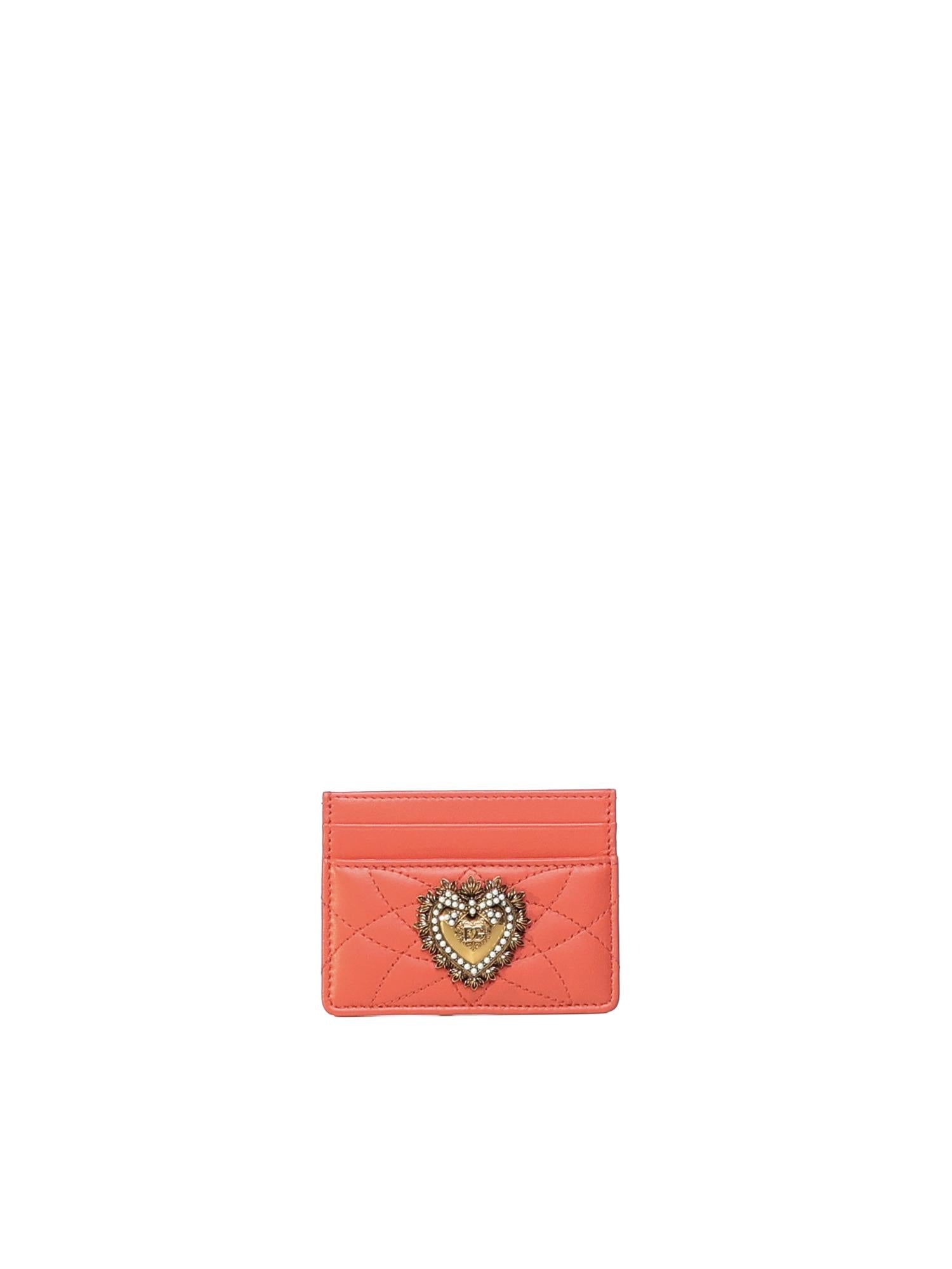 Portacarte Devotion in nappa matelassé BI0330 AV96787550 DOLCE & GABBANA 