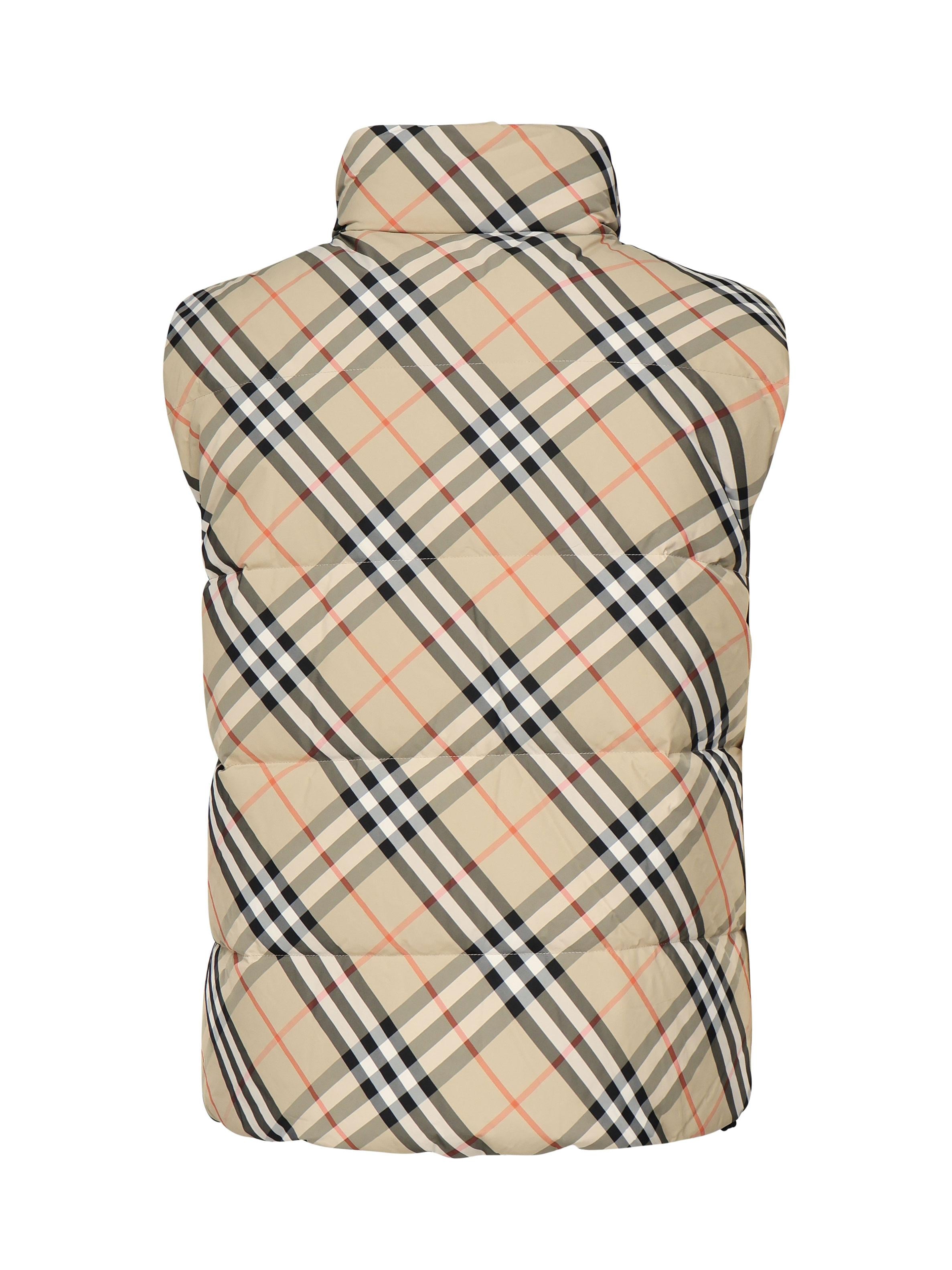 Gilet imbottito a quadri 8103921 B9368 BURBERRY 