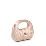 Mini bag Wander in raso trapuntato 5BP078 2BD8F0615 MIU MIU 