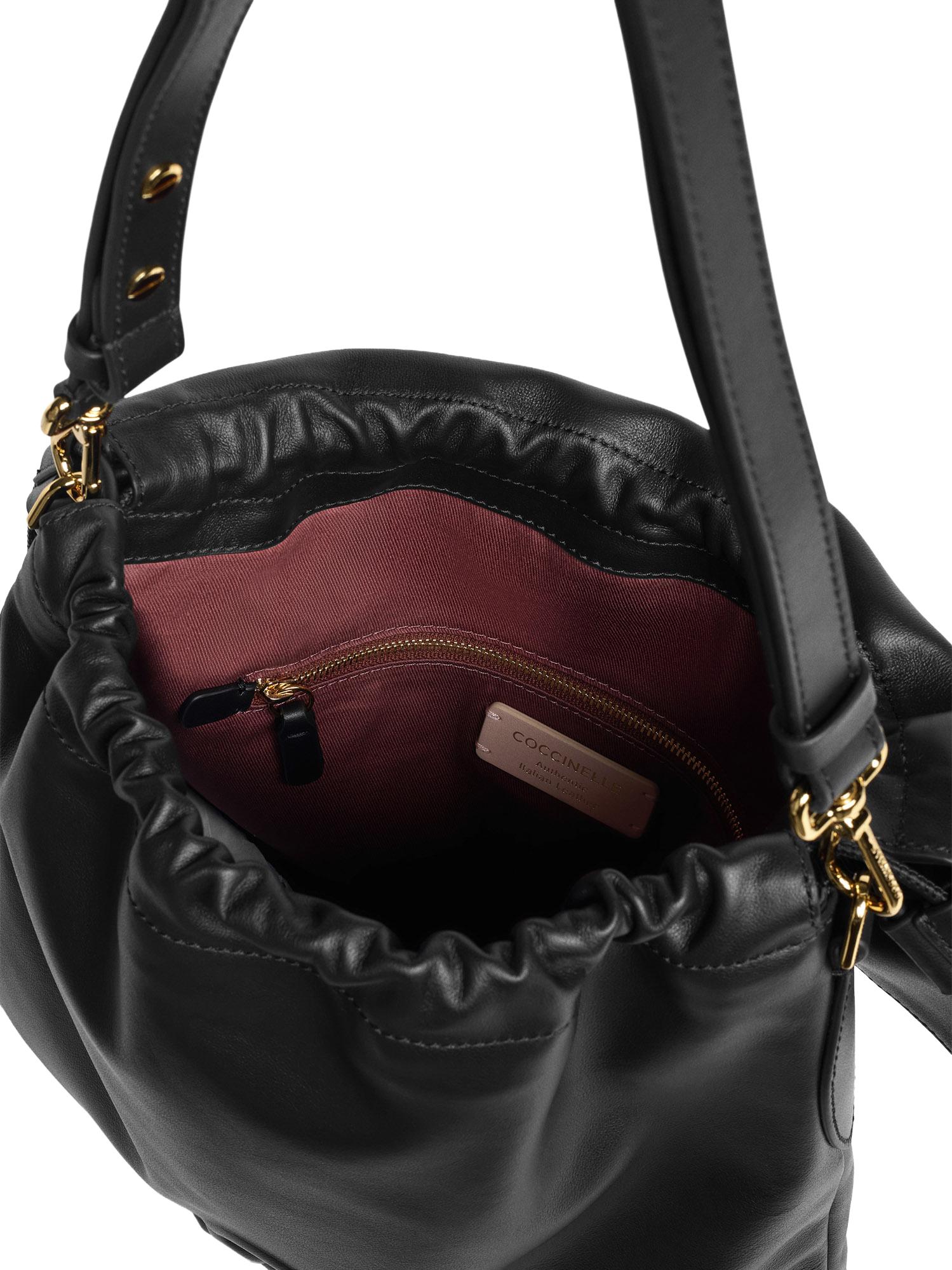 Borsa Lidia medium in pelle<BR/> E1V9F130201 001 COCCINELLE 