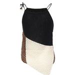 Top asimmetrico in maglia CNKD13073  INSPIRED BY AKEP 