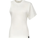 T-shirt 'Scuba' asimmetrica 225JTS201JS0107 0001 COURREGES 