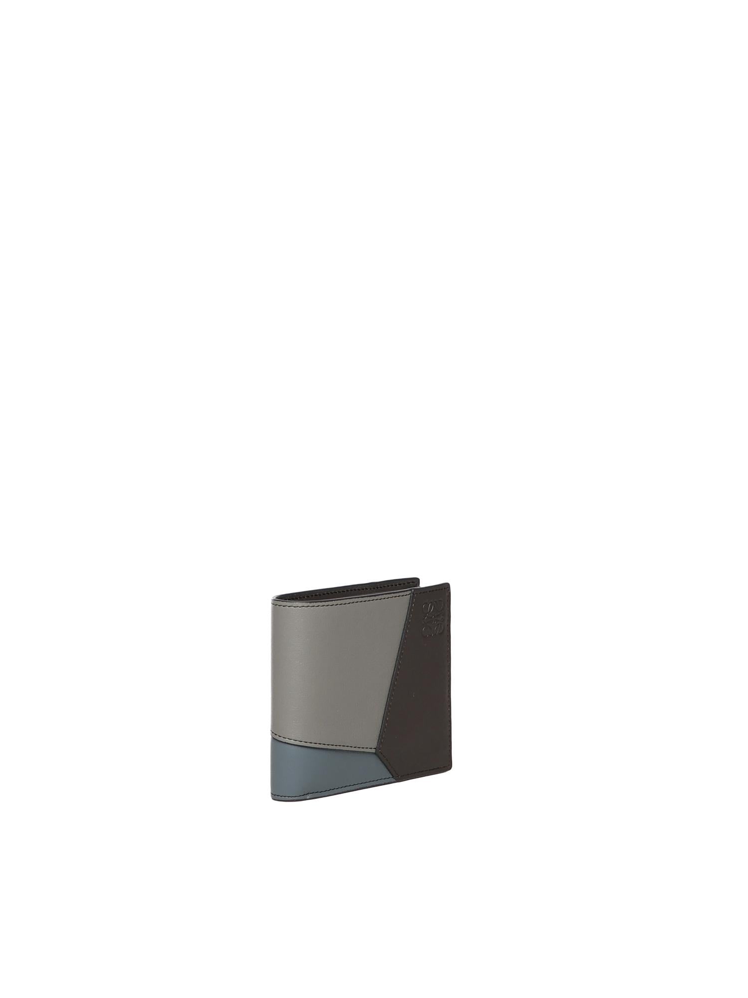 Portafoglio bifold Puzzle in pelle C510302X17 679 LOEWE 