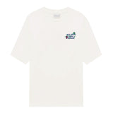 T-shirt in jersey con ricamo Slogan LTS327CO248 OW Drôle de Monsieur 