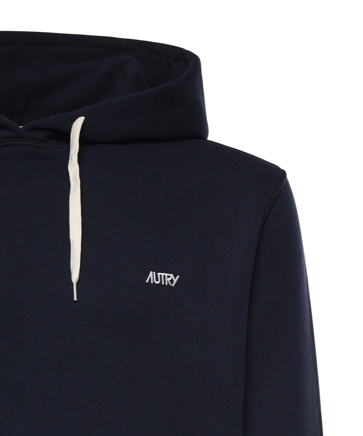 Felpa in cotone con logo HOPM 002B AUTRY 