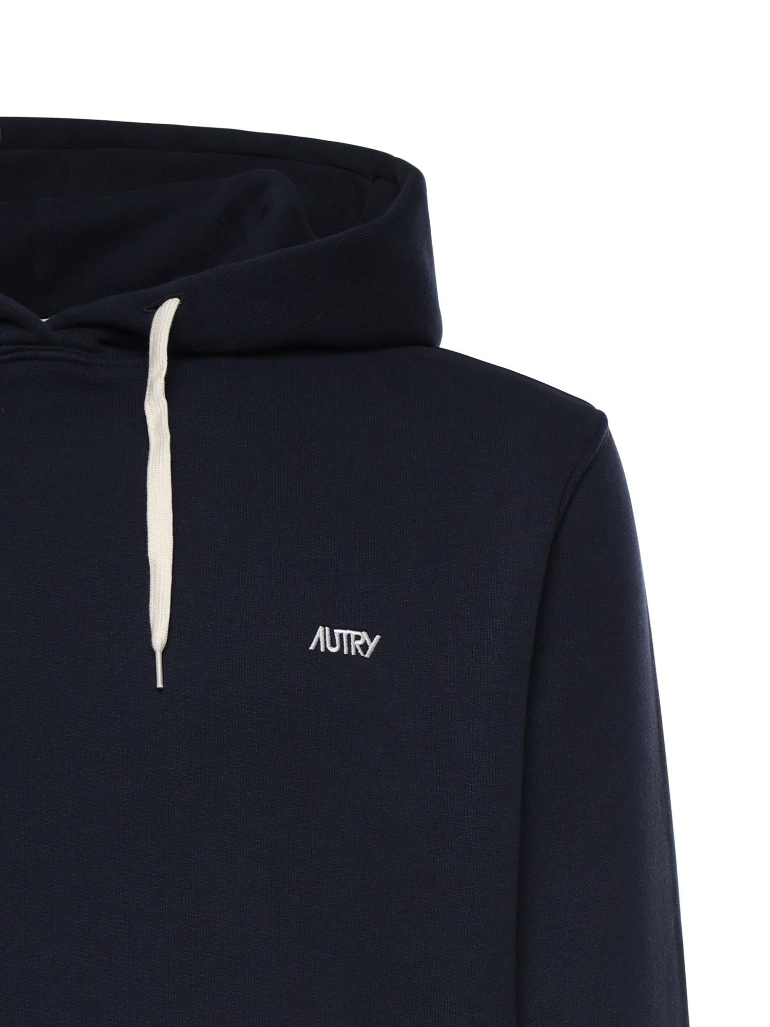Felpa in cotone con logo HOPM 002B AUTRY 