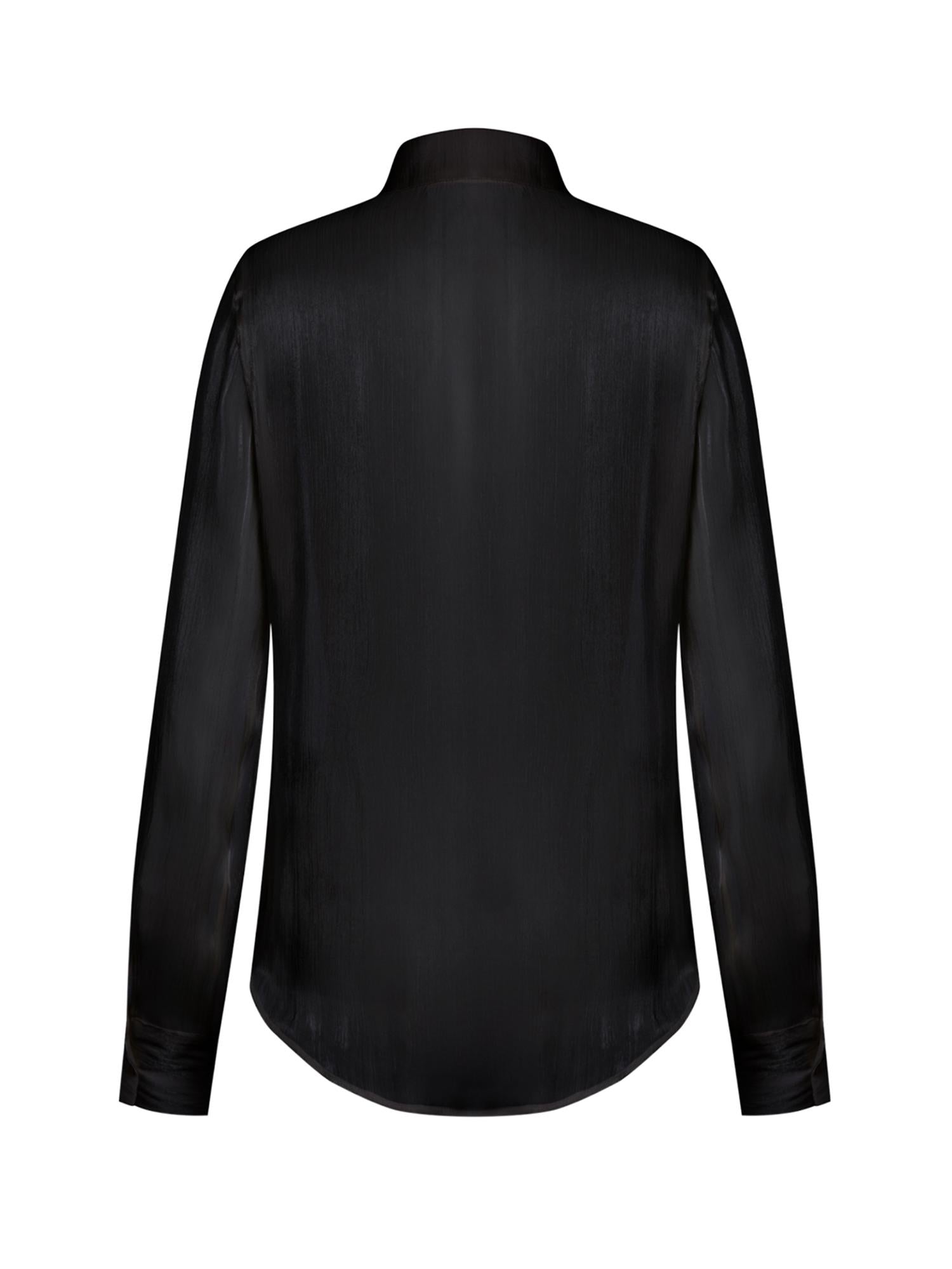 Camicia in chiffon di seta DC526 OF0205D999 DONDUP 