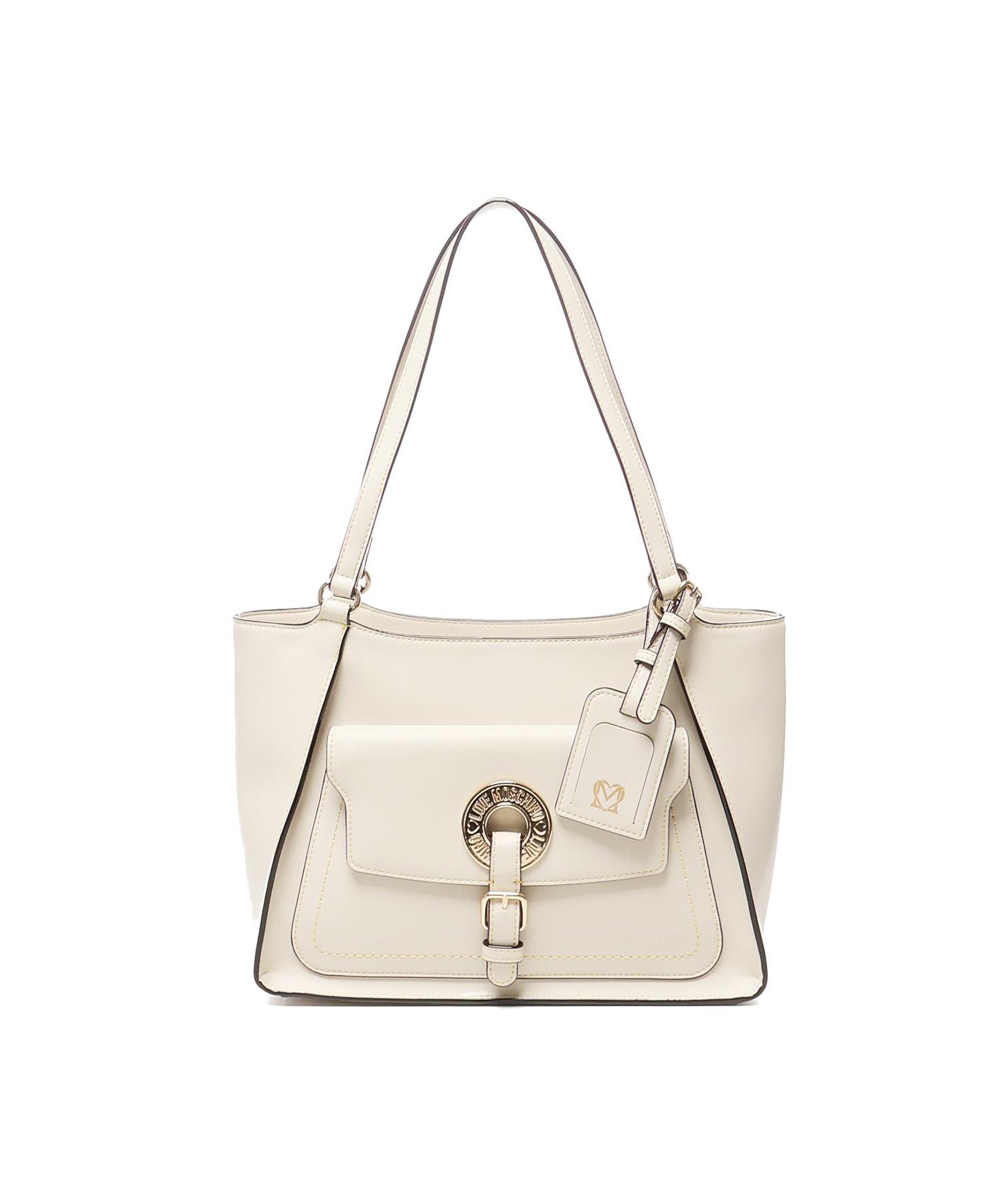 Borsa a mano con logo JC4056PP1LLG0 110 LOVE MOSCHINO 