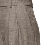 Pantaloni a gamba ampia in lana 824389 Y5K322656 SAINT LAURENT 
