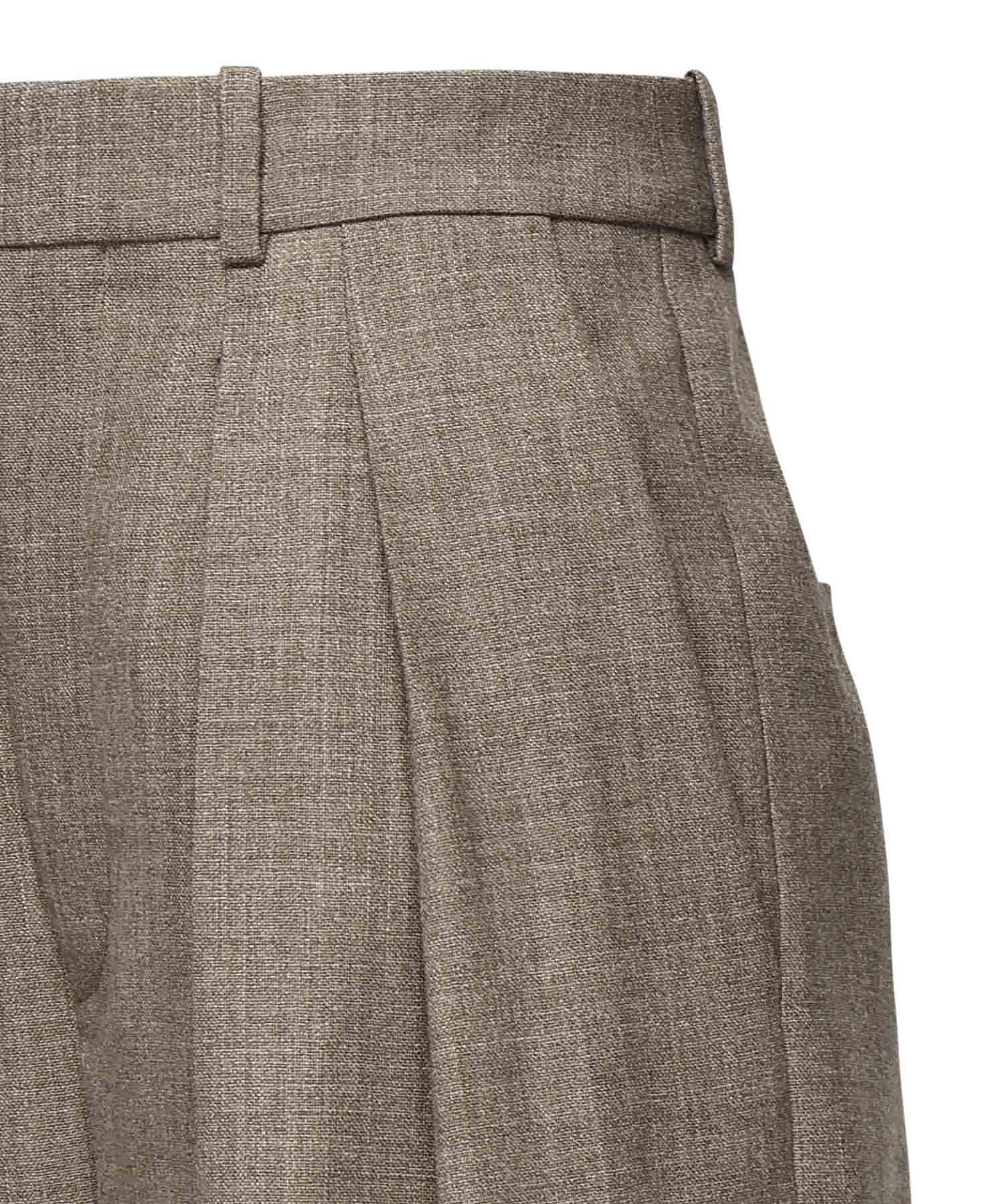 Pantaloni a gamba ampia in lana 824389 Y5K322656 SAINT LAURENT 