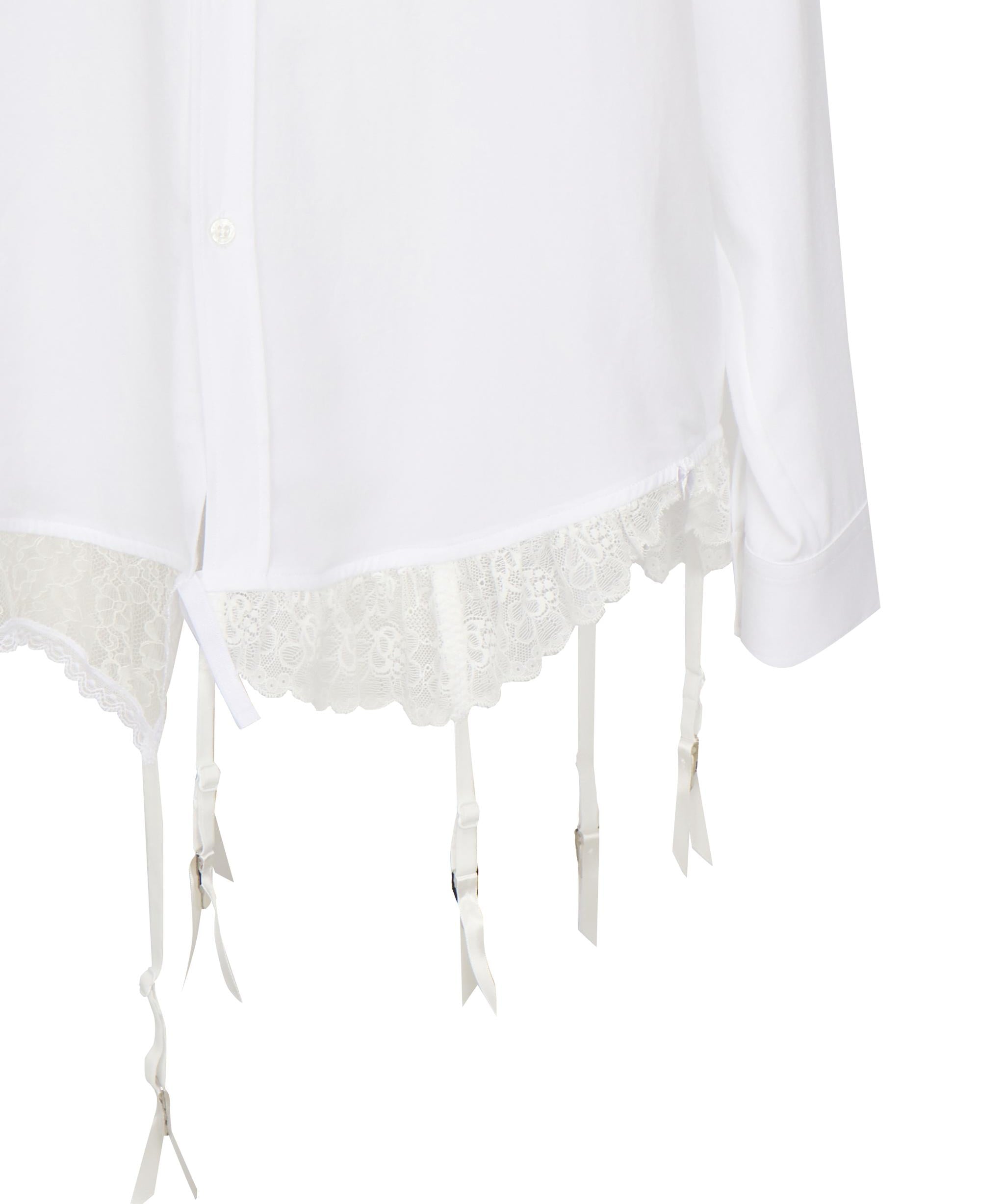 Camicia Lingerie in popeline di lyocell 831656 TRO379000 BALENCIAGA 