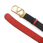 Cintura Vlogo Signature in vitello 8W2T0SQ4 IYR0SM VALENTINO GARAVANI 