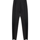 Pantaloni con staffa in cotone strutturato 736493 V3F901000 BOTTEGA VENETA 