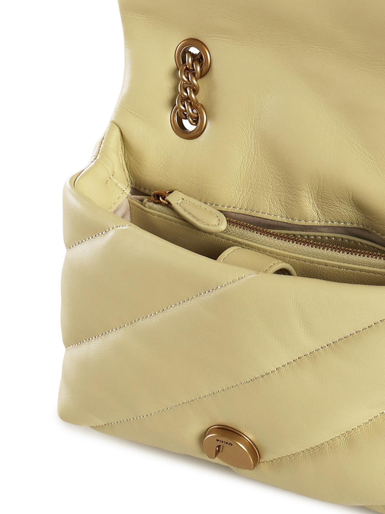 Borsa piccola a tracolla Love Bag Puff Maxi Quilt 100039 A0F2C39Q PINKO 