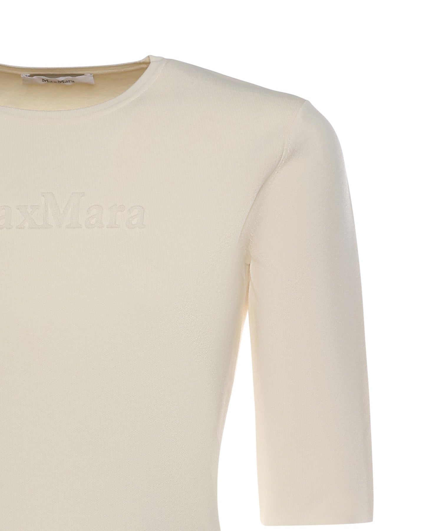 Maglia con logo lettering 2611361098600 001 MAX MARA 