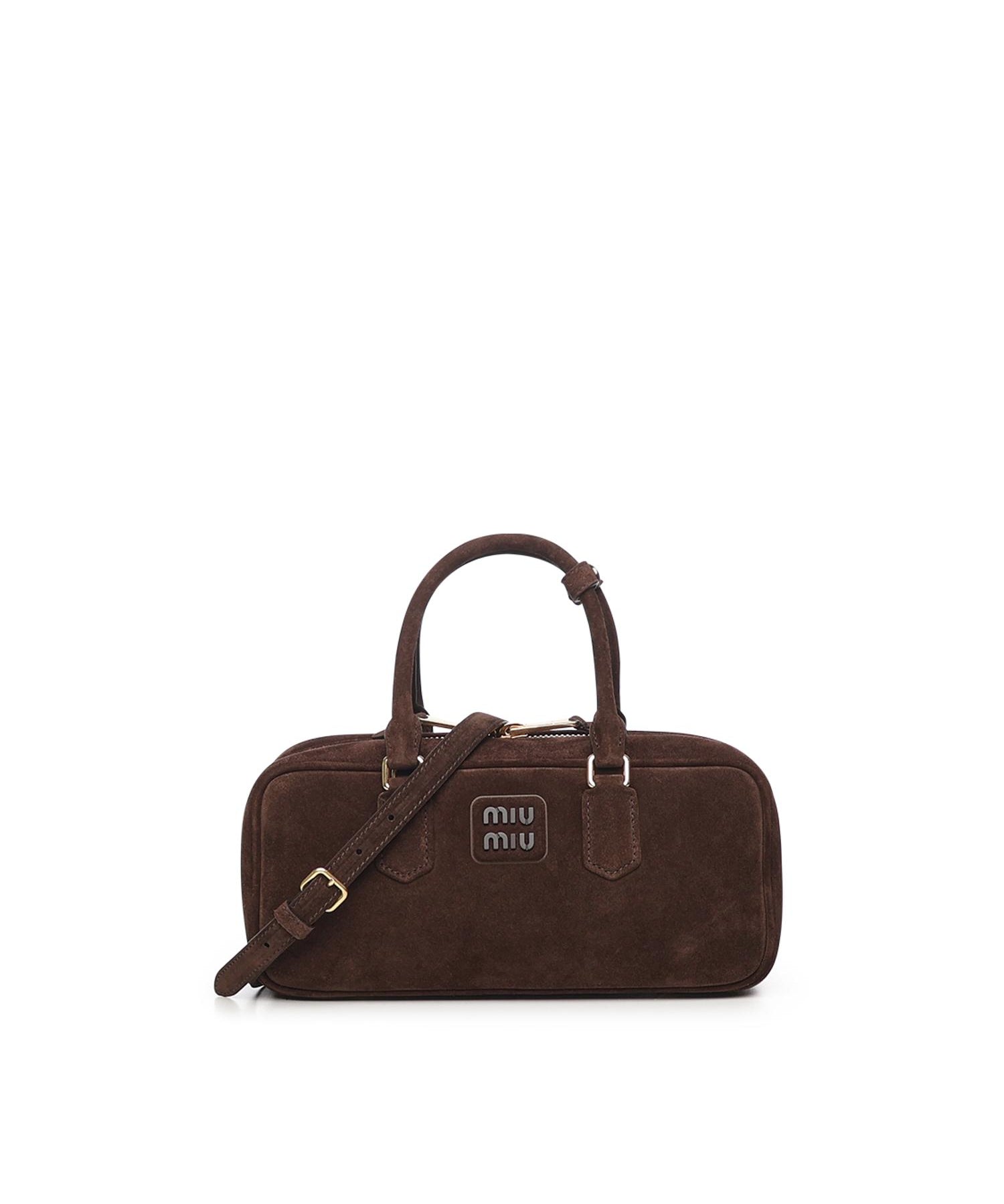 Borsa Arcadie in pelle scamosciata 5BB148 2CS4F0003 MIU MIU 