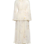 Abito con volant Memento 5385DF252 CDASCPNY ZIMMERMANN 