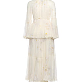 Abito con volant Memento 5385DF252 CDASCPNY ZIMMERMANN 