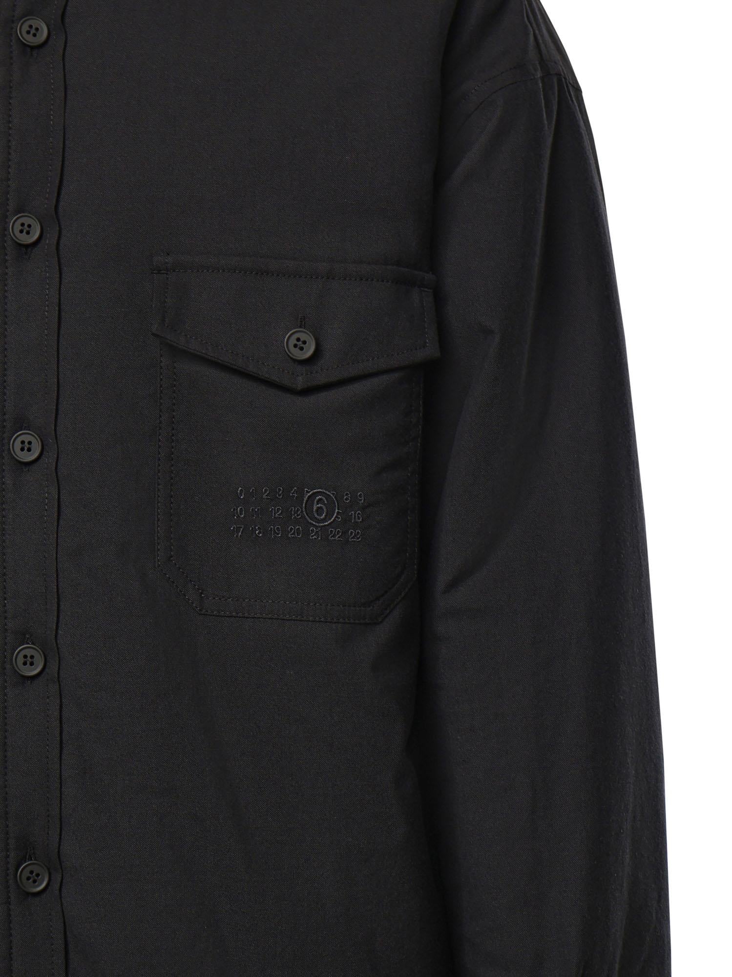 Camicia in misto lana<BR/> SH0DT0045 MTN193962 MM6 Maison Margiela 