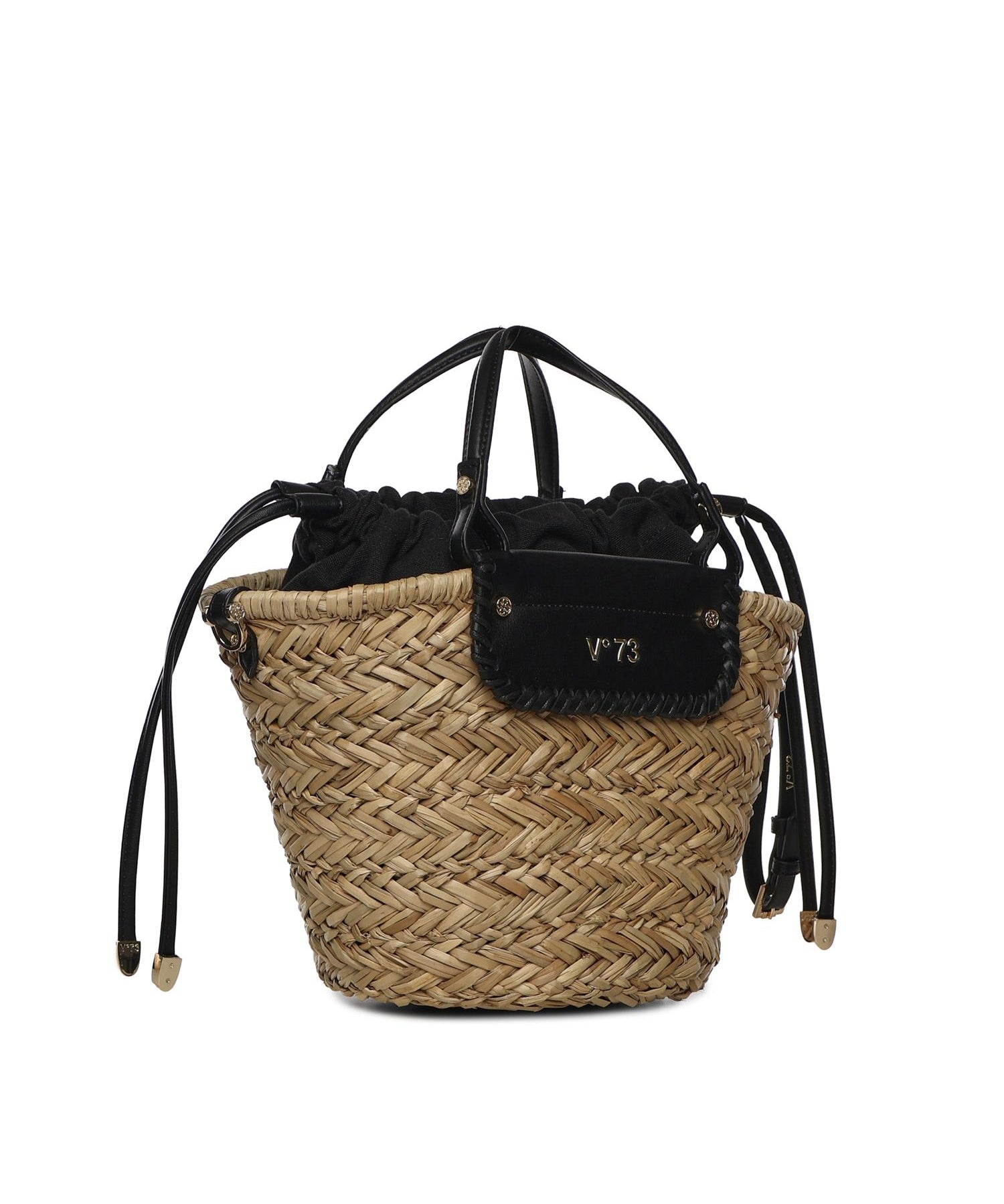 Borsa Vanna con logo 73BS9N201 VANNANERO/NATURALE V° 73 