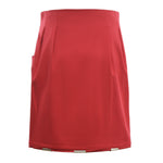 Minigonna a portafoglio con dettagli metallici 79AJE353 N0278564 GENNY 