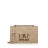 Borsa a spalla con logo JC4122PP0NKB1 10A LOVE MOSCHINO 