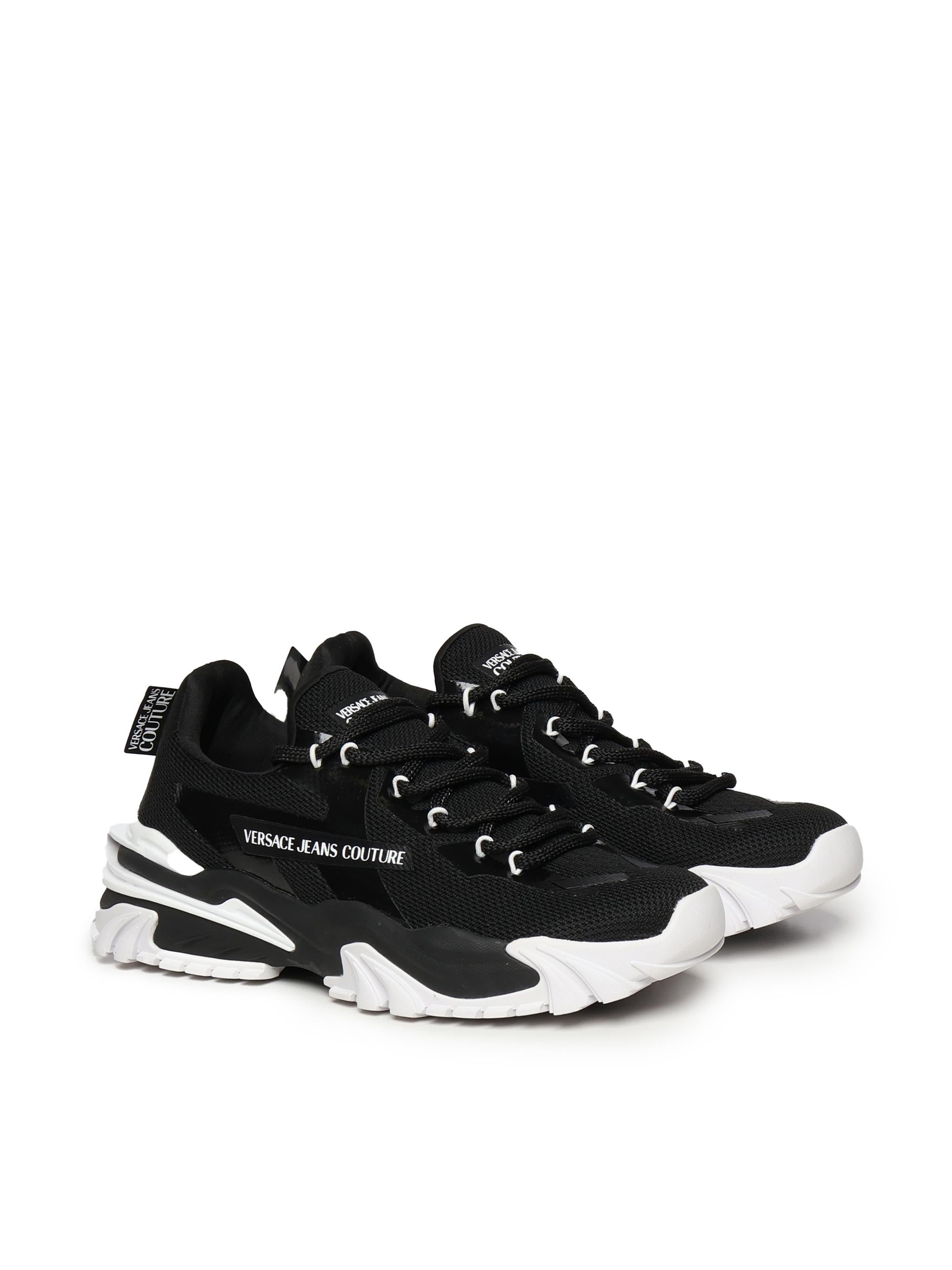 Sneakers bicolore con logo 77YA3SI8 ZS888899 VERSACE JEANS COUTURE 