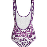 Costume intero con stampa maiolica O9A46J ONO19IP3TN DOLCE & GABBANA 