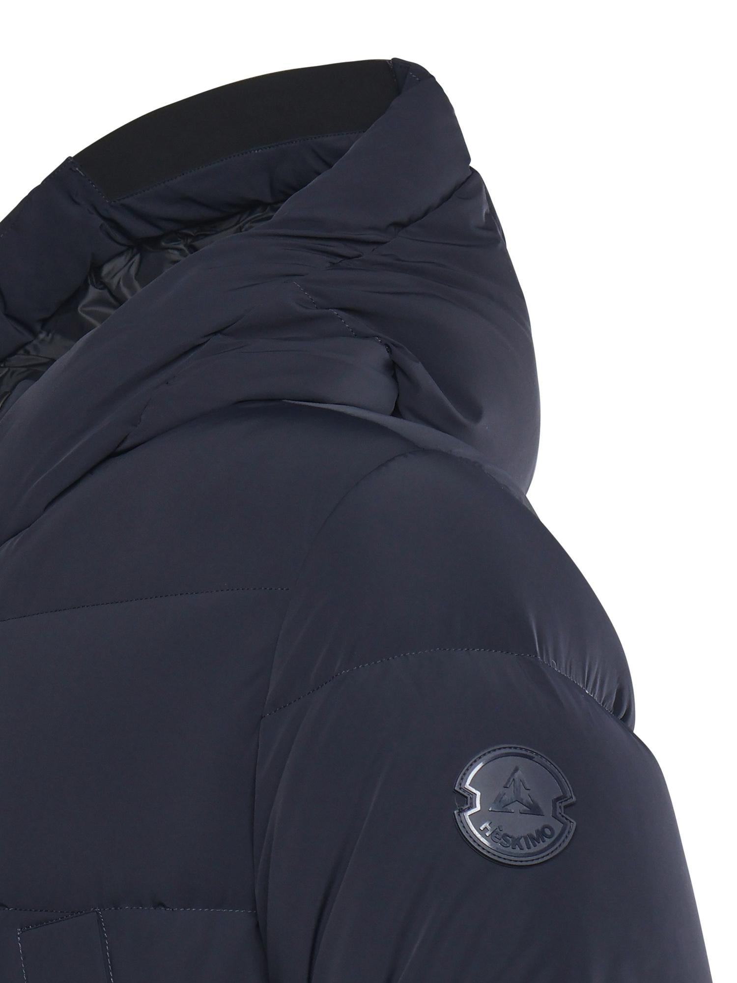 Parka bi-stretch logo HE9440019 BLUE HESKIMO 