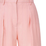 Pantaloni Nathalie in misto lino TM150407B TNL010PINK THE ANDAMANE 