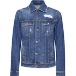 Giacca in denim di cotone G9VZ8D G8LN5S9001 DOLCE & GABBANA 