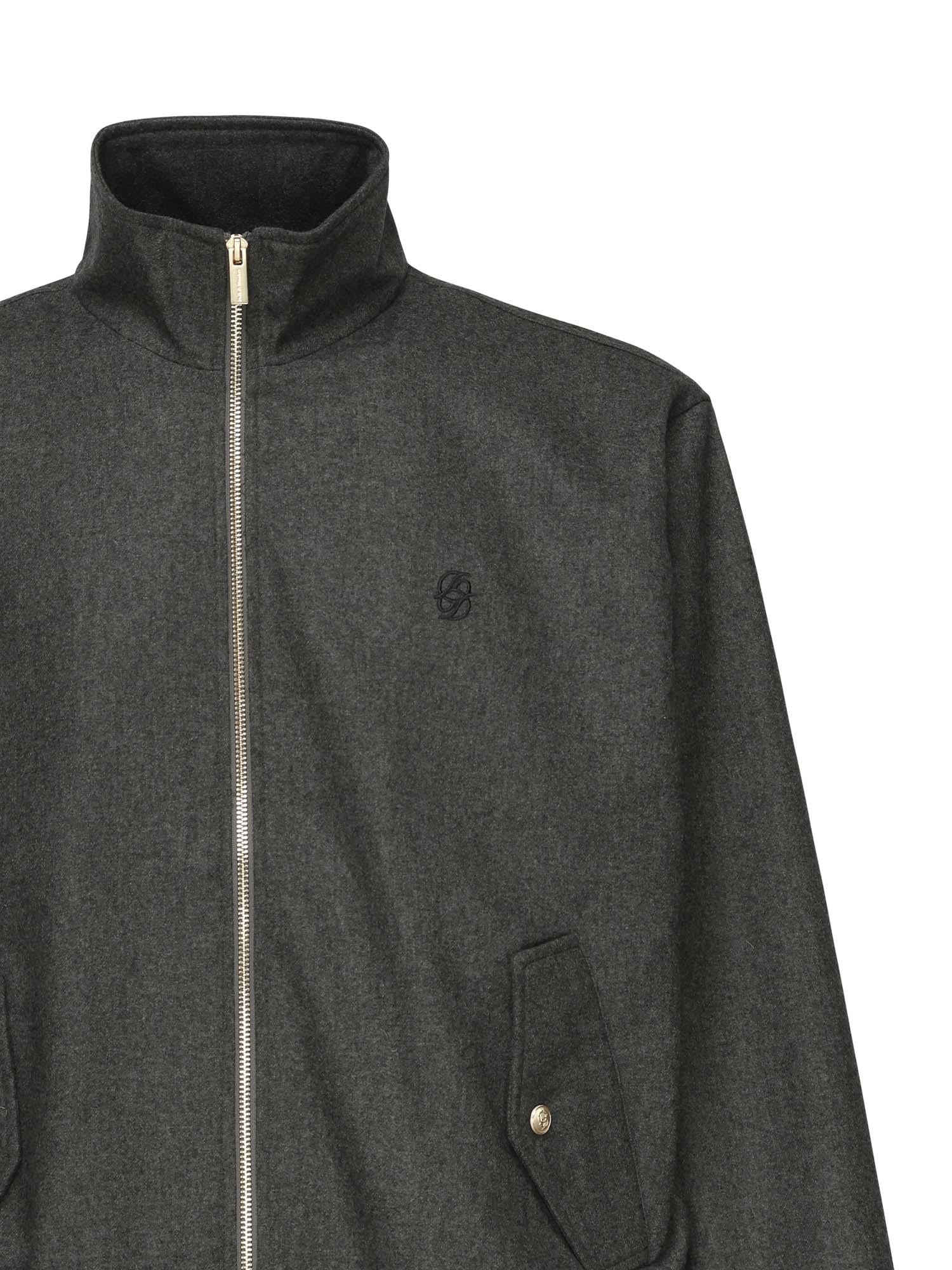 Giacca tracksuit Flanelle HJT234WV008 GY Drôle de Monsieur 