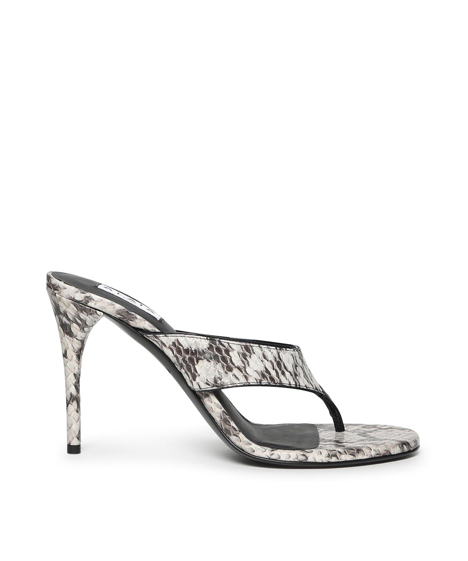 Mules infradito in elaphe AA3S133CK326 009 ALAIA 