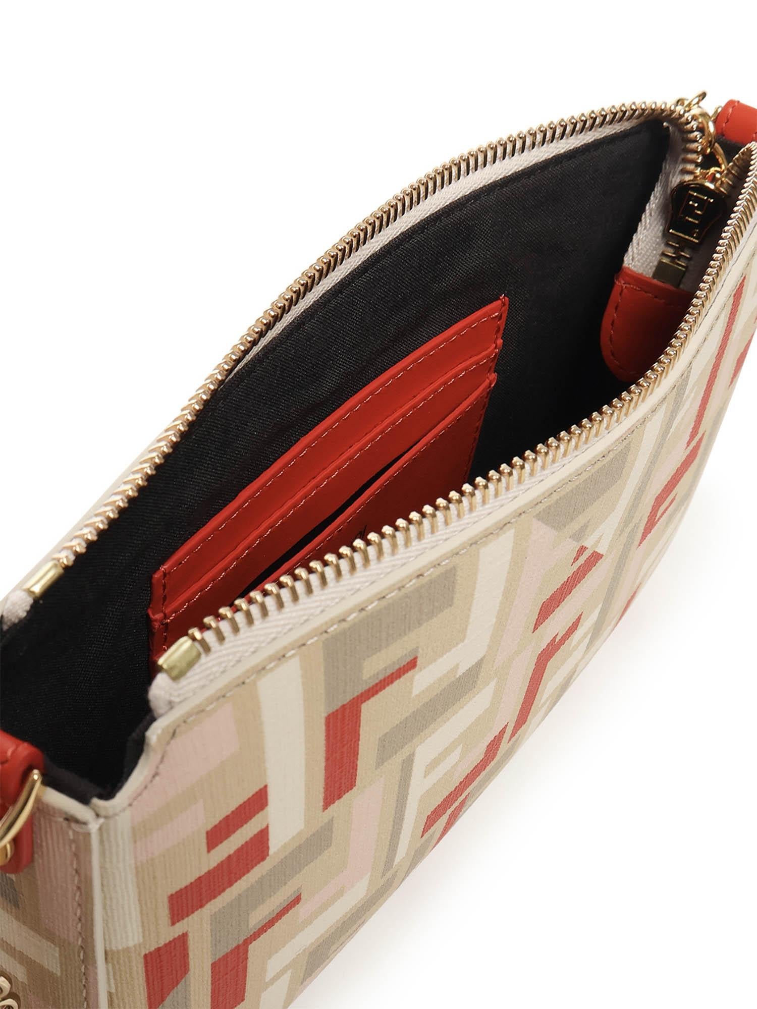 Pouch Baguette FF jacquard 8BS073 AV1YF1SY7 FENDI 