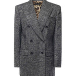 Giacca doppiopetto in chevron F293DT FCZAFS8030 DOLCE & GABBANA 
