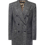 Giacca doppiopetto in chevron F293DT FCZAFS8030 DOLCE & GABBANA 
