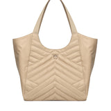 Borsa shopper in tessuto trapunta puzzle 104536 A1EUC50Q PINKO 