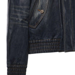 Giacca in denim spalmato 8121597 A1322 BURBERRY 