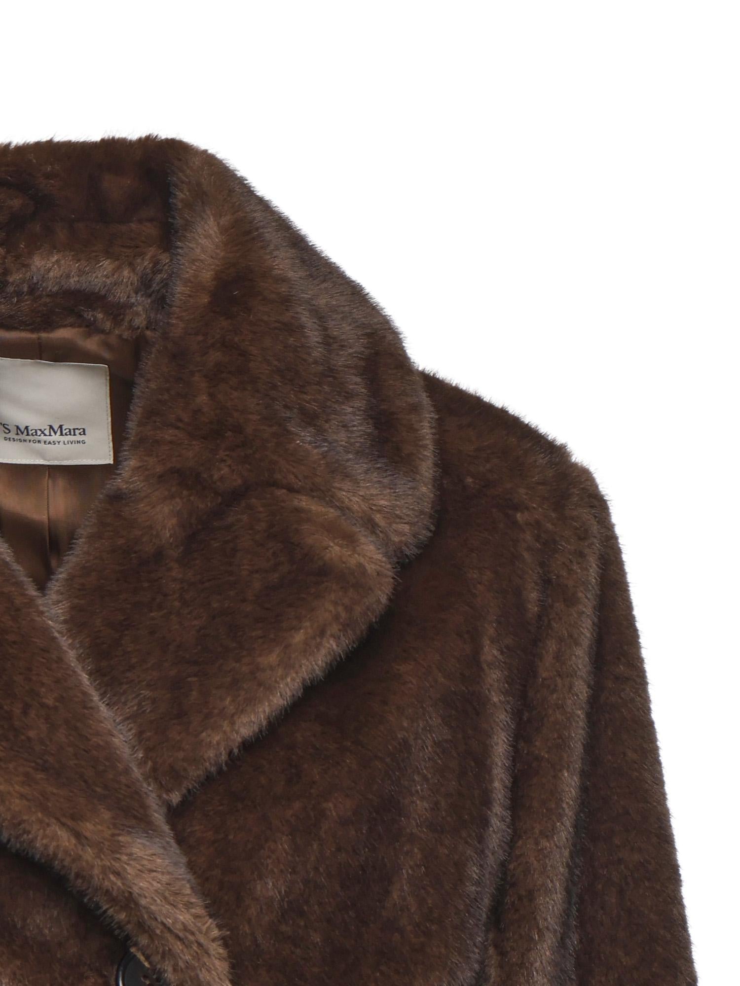 Giacca doppiopetto dalla texture soffice 2529456013600 001 'S MAX MARA 