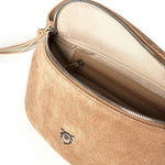 Marsupio in pelle new biker 106724 A0F6L08O PINKO 