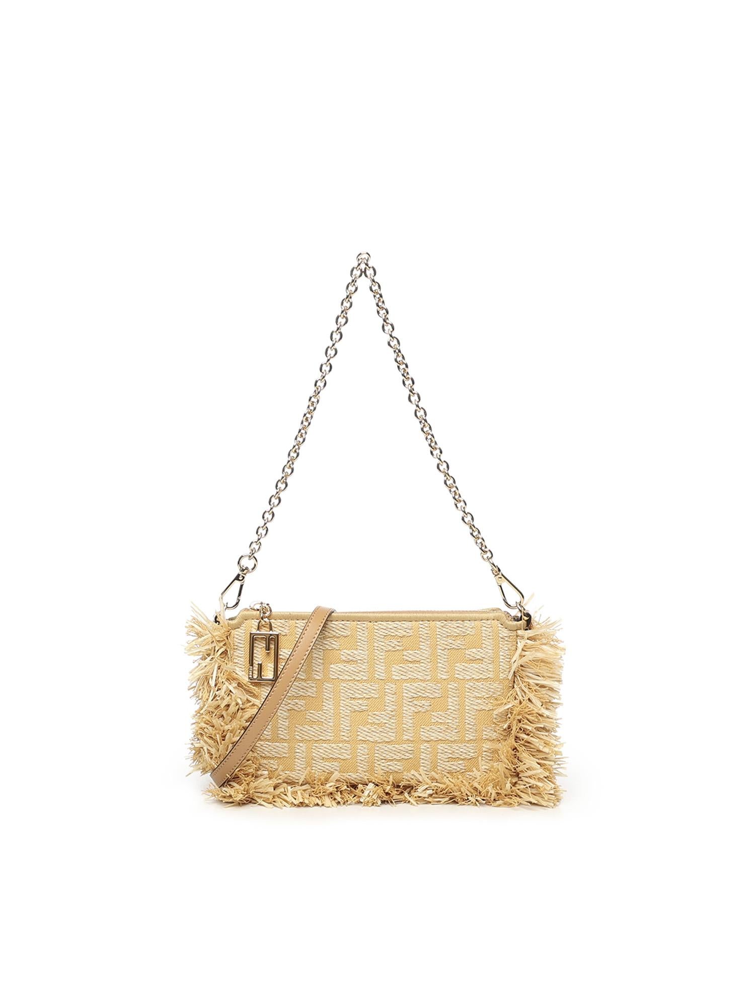 Pouch Baguette FF Jacquard 8BS073 AV23F17A1 FENDI 