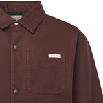 Overshirt in denim con logo LV04RD729G EO5 CALVIN KLEIN 