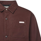 Overshirt in denim con logo LV04RD729G EO5 CALVIN KLEIN 