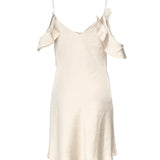 Mini abito con fiori SS25254S CHAMPAGNE SELF-PORTRAIT 