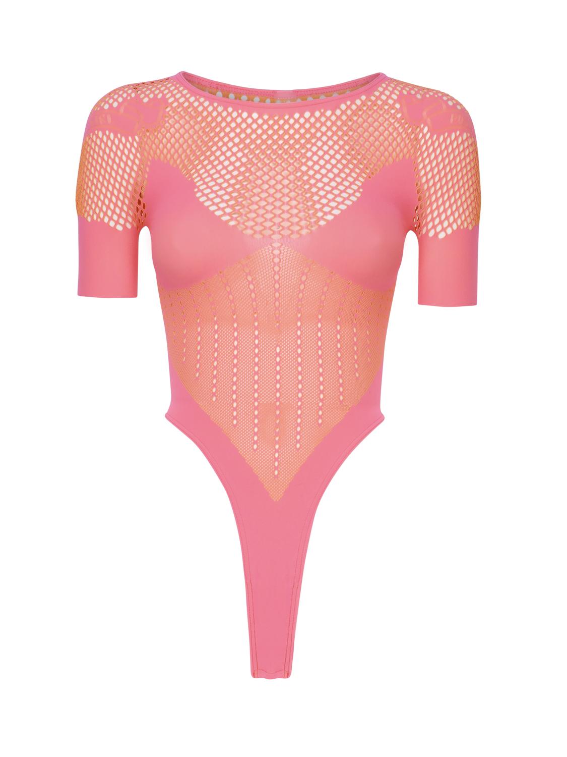 Vivian Bodysuit SS24CSW144 CORE SHAPEWEARTYCOON PINK POSTER GIRL 