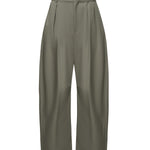 Pantaloni Barrel in cotone e seta S359Y04XH1 4160 LOEWE 