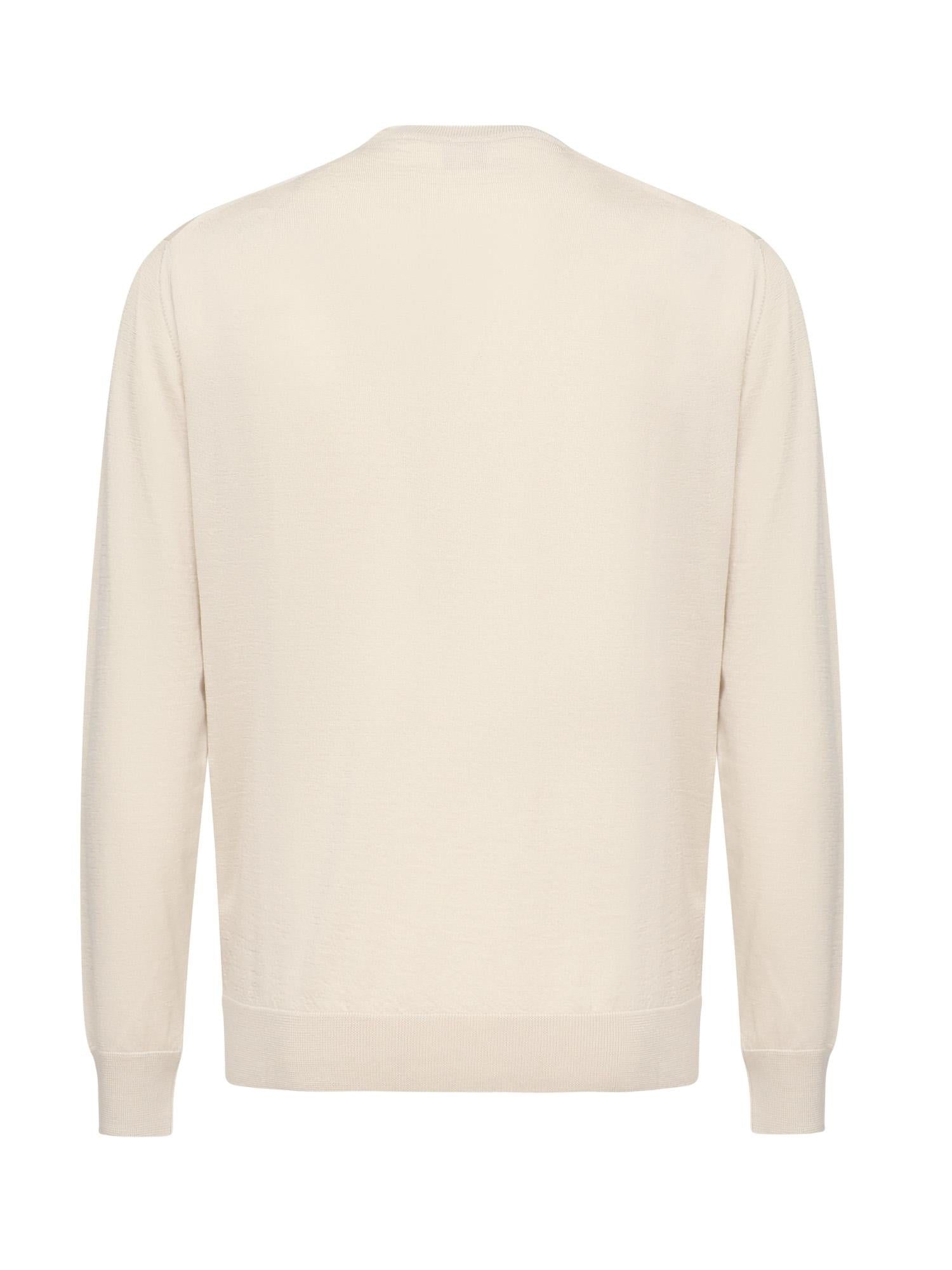Maglia girocollo in lana e seta L76MAGL36MAG0L018 02-01 ELEVENTY 