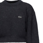 Maglia con maniche a sbuffo e logo 114278 1725 ROTATE 