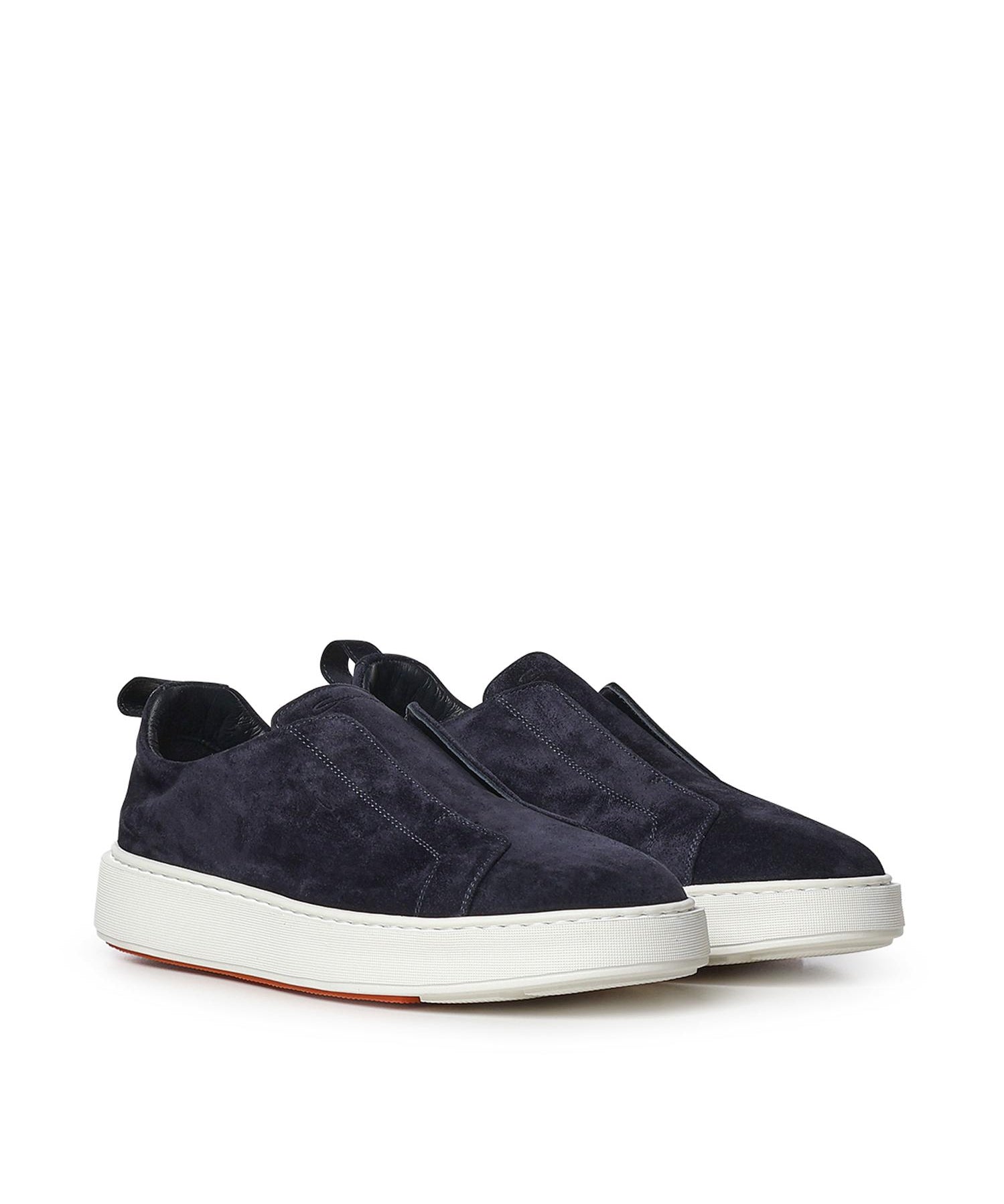 Sneaker slip-on in suede MBCD21995BART SEYU60 SANTONI 