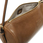 borsa a spalla in nappa Aviator 5NE851 AEFXF0316 MIU MIU 